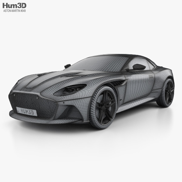 Aston Martin Dbs Superleggera Volante 2020 3d Model Vehicles On
