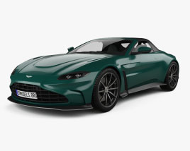 Aston Martin V12 Vantage Roadster 2024 3D model