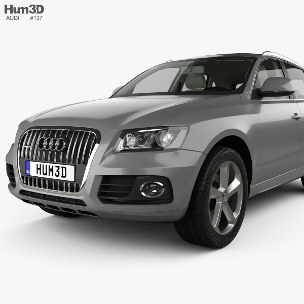 Audi Q5 With Hq Interior 2013 3d Model Vehicles On Hum3d