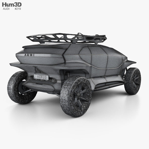 Audi Ai Trail Quattro 2019 3d Model Vehicles On Hum3d