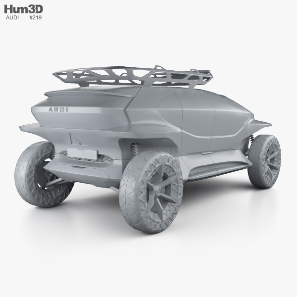 Audi Ai Trail Quattro 2019 3d Model Vehicles On Hum3d
