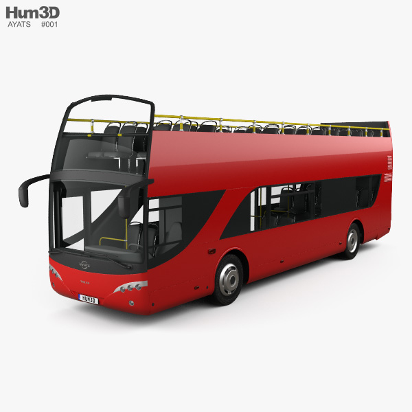 Scania Touring Bus 2009 3d Model Cgtrader