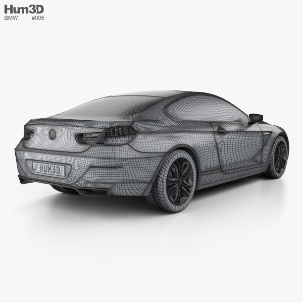 BMW 6 Series Coupe Concept 2010 3D model - Hum3D BMW 6 Series Coupe Concept 2010 3D model - Hum3D