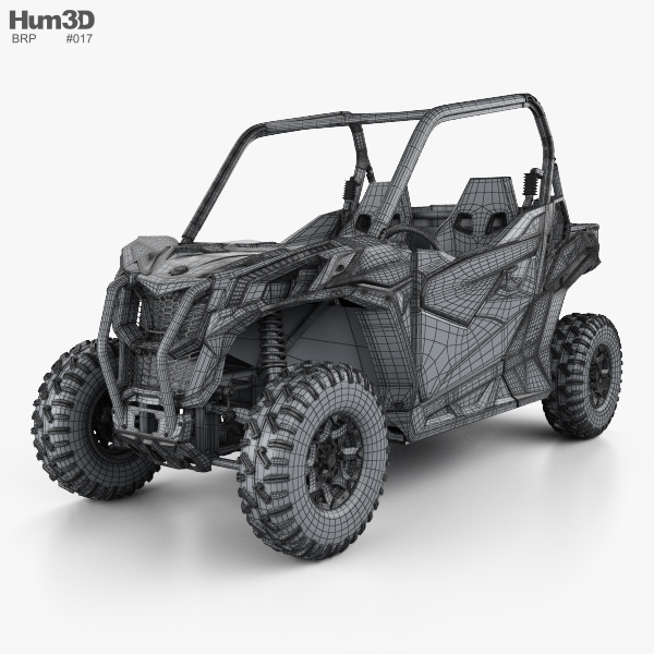 Brp Can Am Maverick Trail 2018 3d Model Vehicles On Hum3d