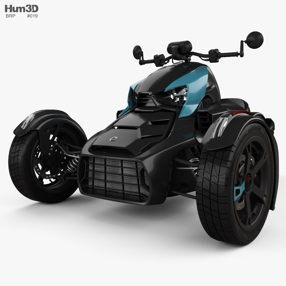 BRP Can-Am Ryker 2021 3D model - Vehicles on Hum3D