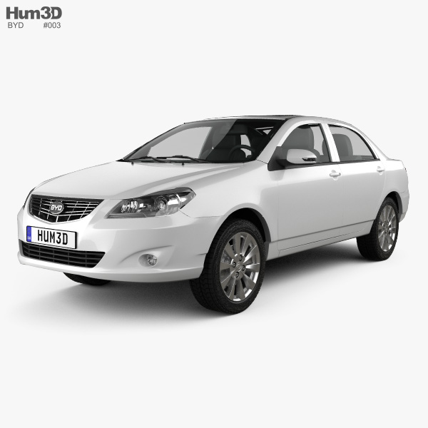 BYD G3 2012 3D model - Hum3D