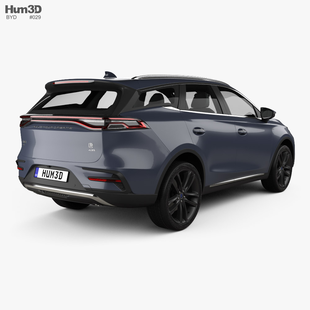 BYD Tang DM 2020 3D model - Vehicles on Hum3D