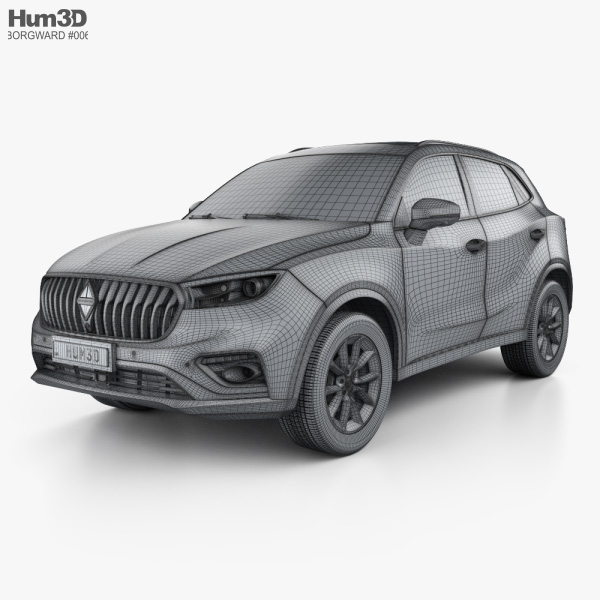 Borgward BX3 2020 3D model_By HUM3D Borgward BX3 2020 3D model_By HUM3D Borgward BX3 2020 3D model_By HUM3D