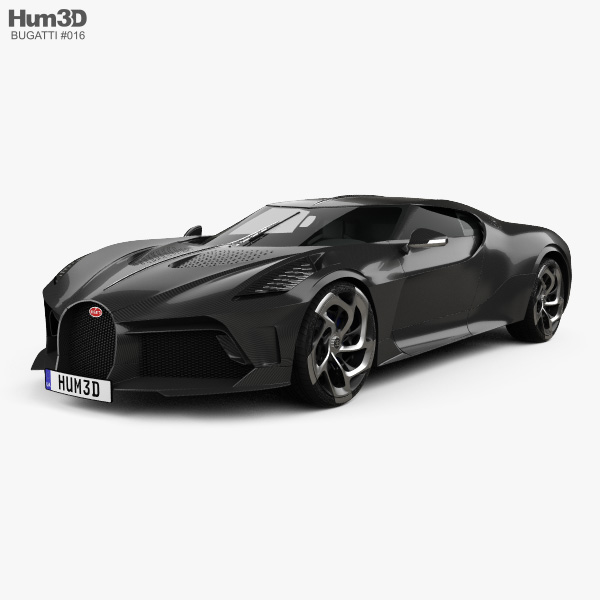 Bugatti La Voiture Noire 2019 3d Model Vehicles On Hum3d