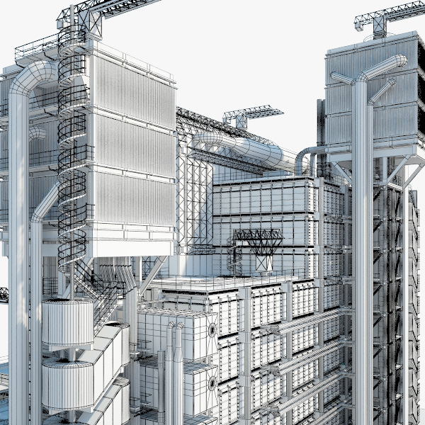 Lloyd S Building 3d Model Architecture On Hum3d