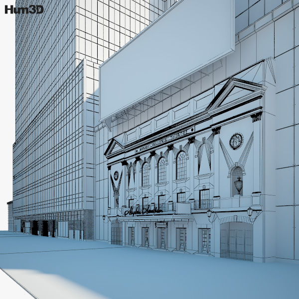 Bank Of America Tower New York City 3d Model Architecture On Hum3d