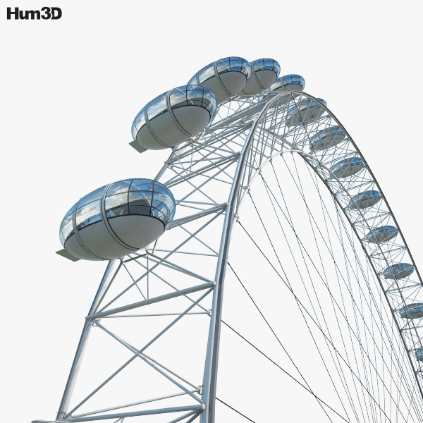 London Eye 3D model Architecture on Hum3D