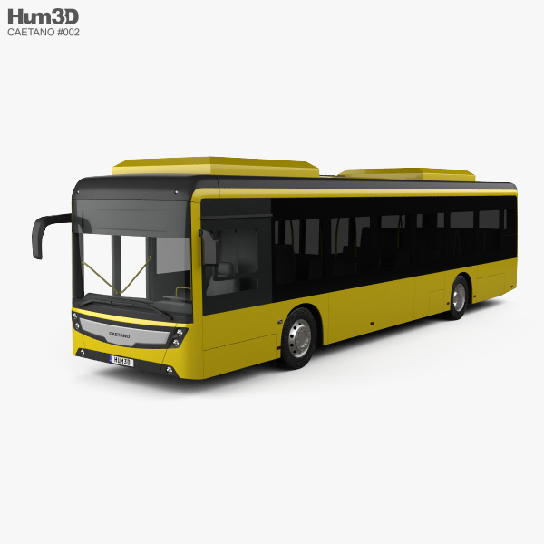 Caetano E City Gold Bus 2016 3d Model Vehicles On Hum3d