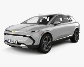 Chevrolet Equinox EV LT 2024 3D model