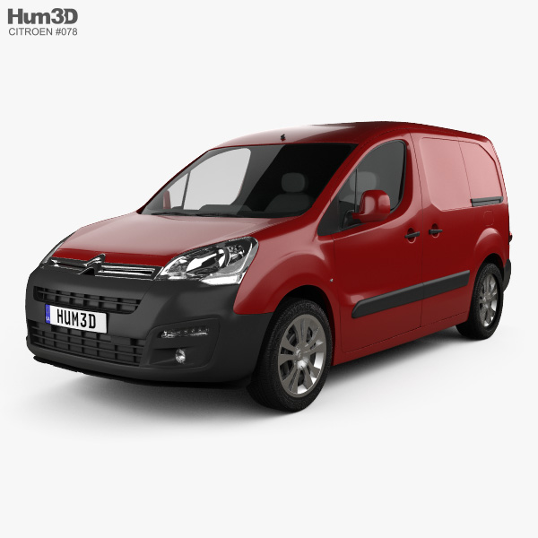 Citroen Berlingo Panel Van L1 2015 3d Model Vehicles On Hum3d