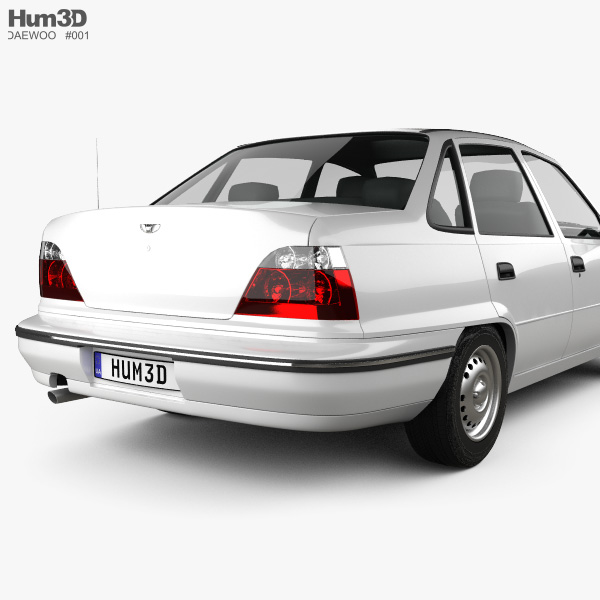 Daewoo nexia 3d model