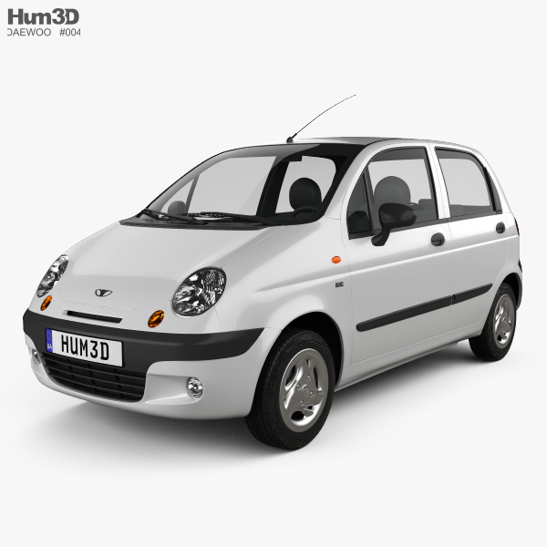 Daewoo matiz 3d model