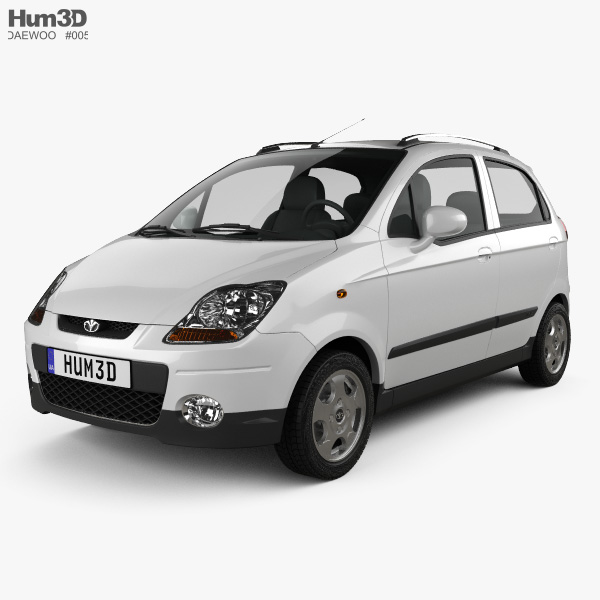 Daewoo matiz 3d model