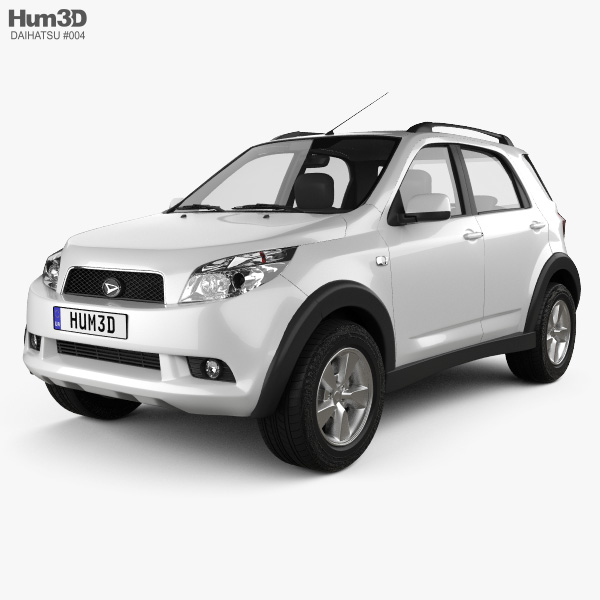 Daihatsu Terios 2009 3D model - Vehicles on Hum3D