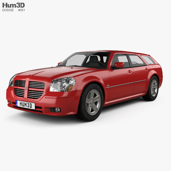 Dodge Magnum RT 2004 3D model - Vehicles on Hum3D