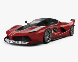 Ferrari FXX-K 2015 3D model