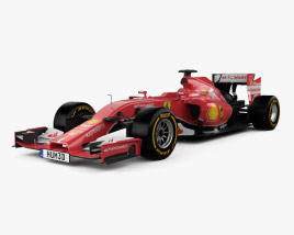 Ferrari F14 T 2014 3D model