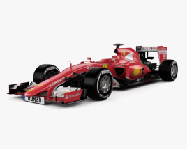 Ferrari SF15-T 2015 3D model