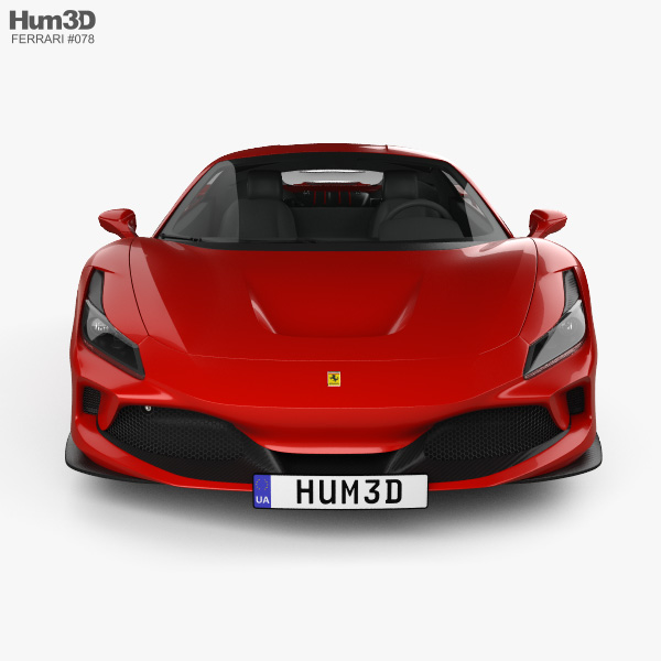 Ferrari F8 Tributo 2019 3d Model