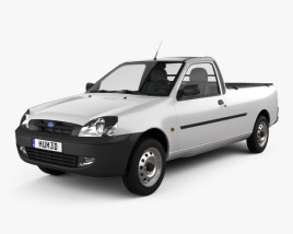Ford Courier 2014 3D model