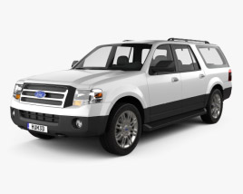 Ford Expedition 2014 3D-Modell