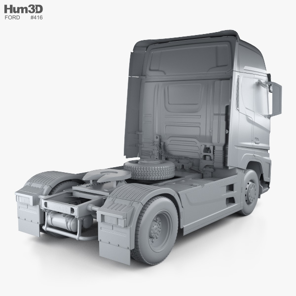 Ford F Max Tractor Truck 2018 3d Model
