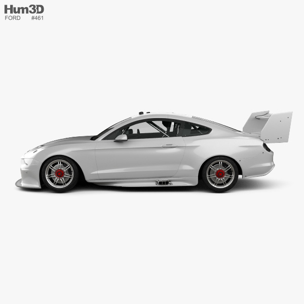 Ford Mustang V8 Supercars 2019 3d Model Vehicles On Hum3d