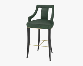 Brabbu Eanda Bar chair 3D model