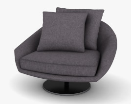 Cassoni Avi Lounge chair 3D model