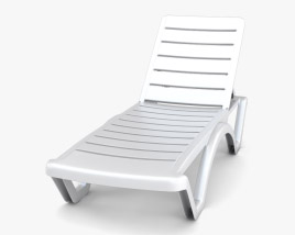 Pool Lounge chair 3D model