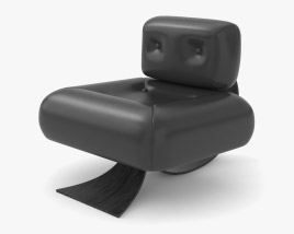 Oscar Niemeyer Alta Chair 3D model
