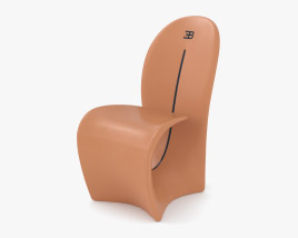 Carlo Bugatti New Cobra Chair 3D model