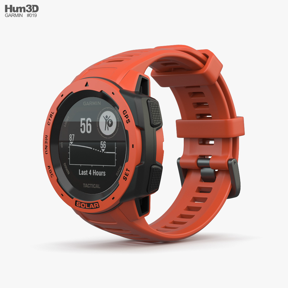 garmin instinct red