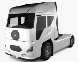 Generic Electric Tractor Truck 2024 3D model