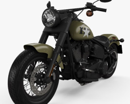 Harley-Davidson Softail Slim 2016 3D model