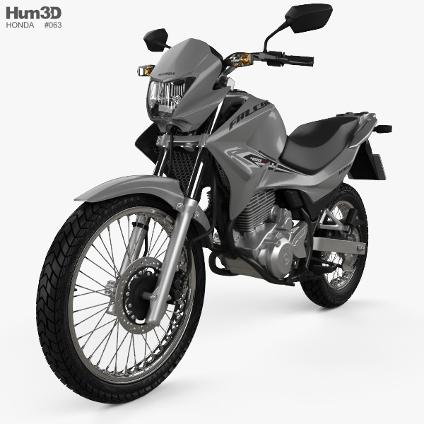 Honda NX 400i Falcon 2014 3D model - Vehicles on Hum3D