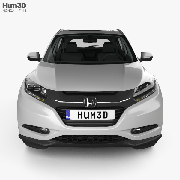 Honda Hr V Ex L With Hq Interior 2015 3d Model