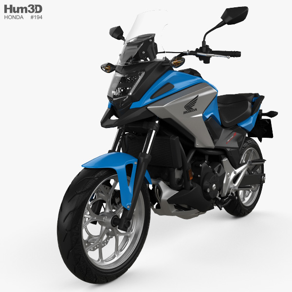 Honda Nc750x 16 3d Model Vehicles On Hum3d