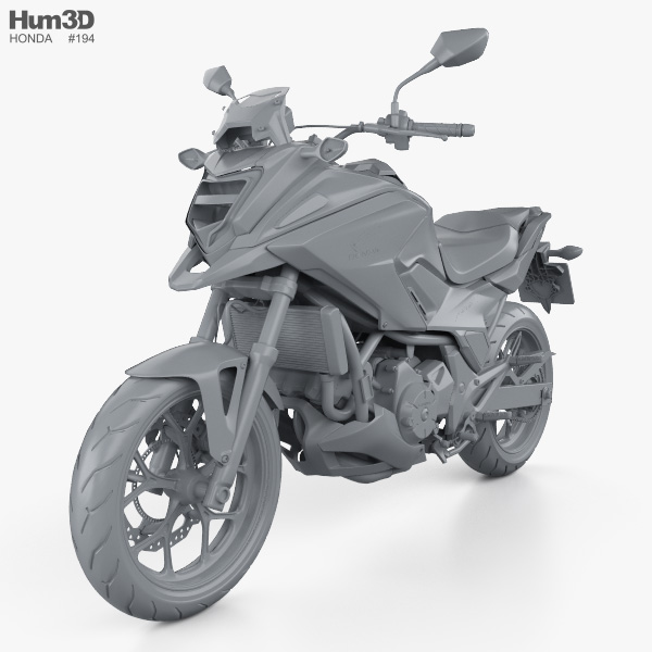 Honda Nc750x 2016 3d Model Vehicles On Hum3d