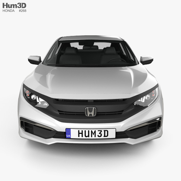 Honda Civic Lx Sedan 2019 3d Model Vehicles On Hum3d