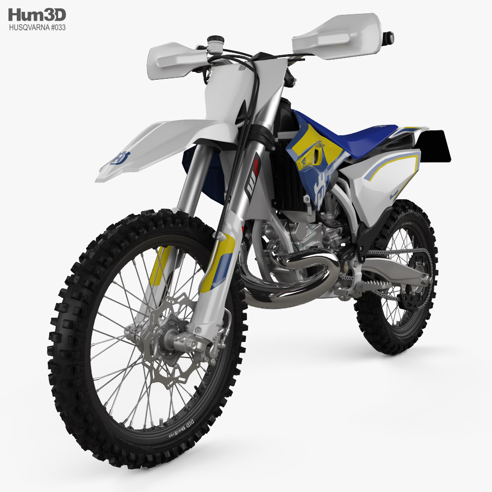 Husqvarna TC 250 2016 3D model - Vehicles on Hum3D