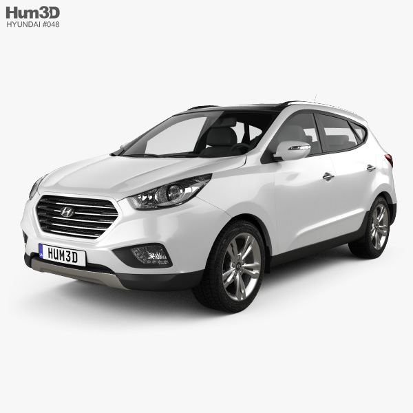 Hyundai Tucson Ix35 Fuel Cell 2012 3d Model Vehicles On Hum3d