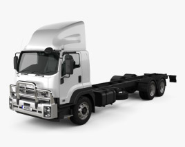 Isuzu FXY Chassis Truck 2021 3D model