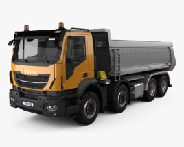 Iveco Stralis X-WAY Tipper Truck 2015 3D model