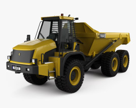 JCB 722 Dump Truck 2015 3D model